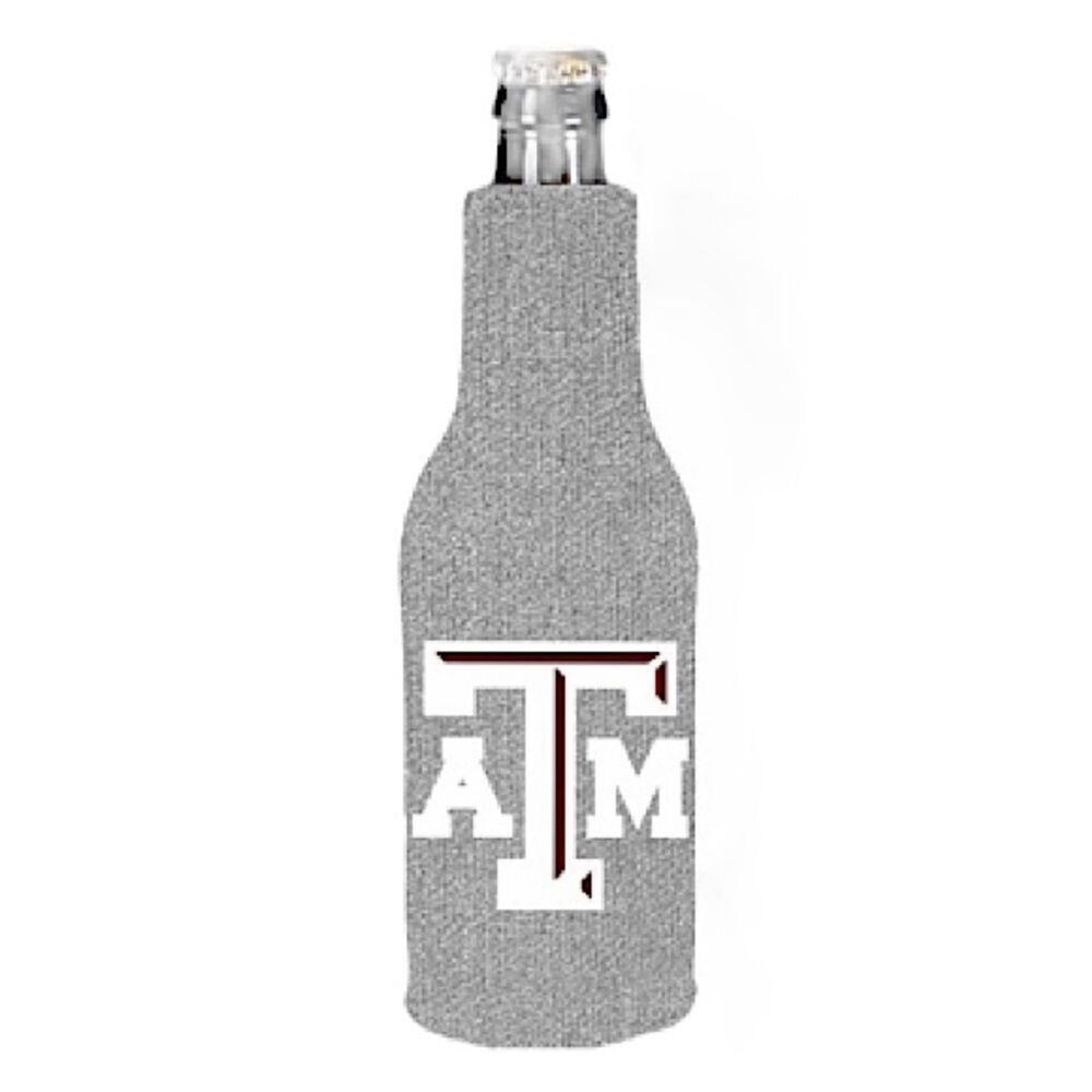 Kolder NCAA Texas A&M Glitter Bottle Koozie 12 oz Aggies Football Collectible